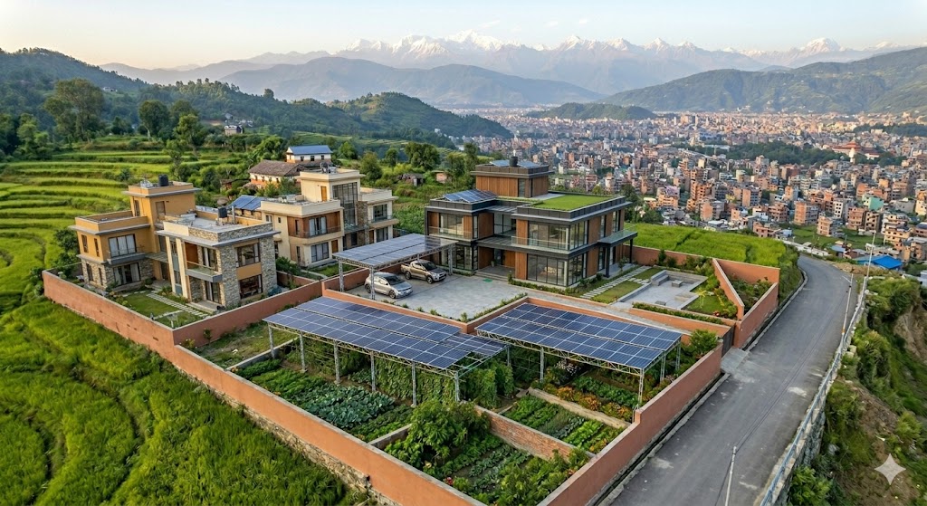 Solar panel installation